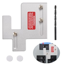 Generator Interlock Kit Compatible with EaT/Cutler Hammer BR Series Breaker Box 150 A/200 Amp, Apply to 1 1/4-1 7/16 Inches Spacing Between Main and Generator Circuit Panel, Breaker Panle Lockout Kit