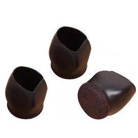 EKCREA Caster Stopper Chair Caster Fixing Protection Furniture Scratch Resistant Anti-slip Caster Cover Anti-Vibration Rubber Earthquake Stopper Caster Stand (Set of 5)