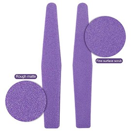 20 unidades de bloque de pulido de uñas de esponja lavable de doble cara 100/180 bloque de lijado
