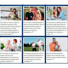 Magnesio Ultra VidaLabs Espectro Completo 60 Caps. Premium. Sabor Sin sabor