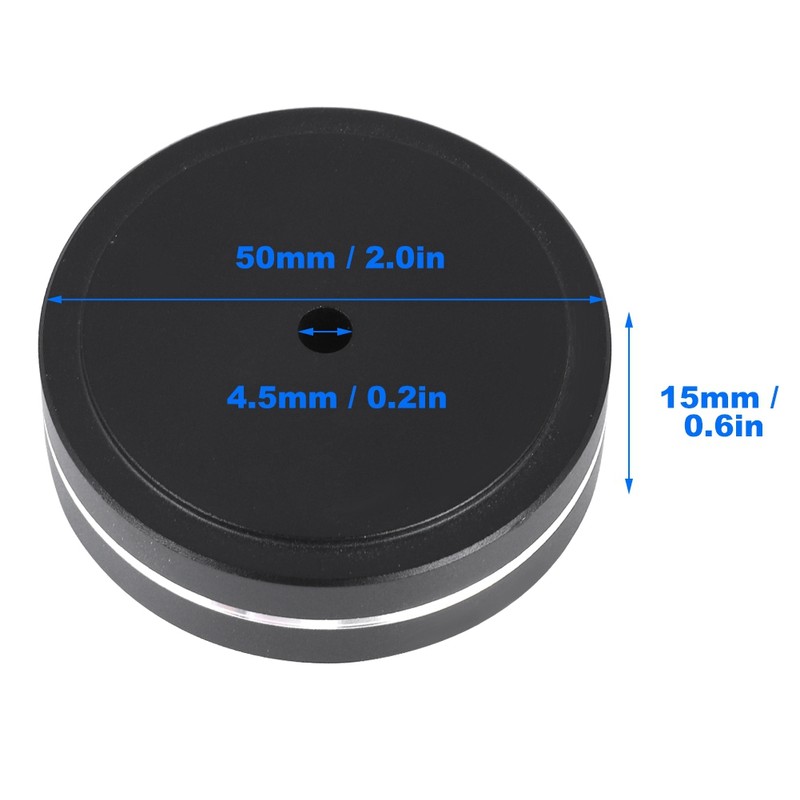 Aluminum Alloy Audio Amplifier Feet Pad Speaker HIFI Isolation Damper