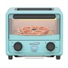 Brentwood 183-Cu. In. (3-L) 500-Watt Stainless Steel Mini Toaster Oven (Blue)