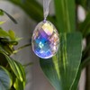 Ideen mit Herz Crystal Egg | Faceted & Iridescent |