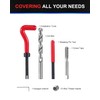 Kolvoii M10X1.5 Thread Repair Kit, Metric Helicoil Thread Repair Kit