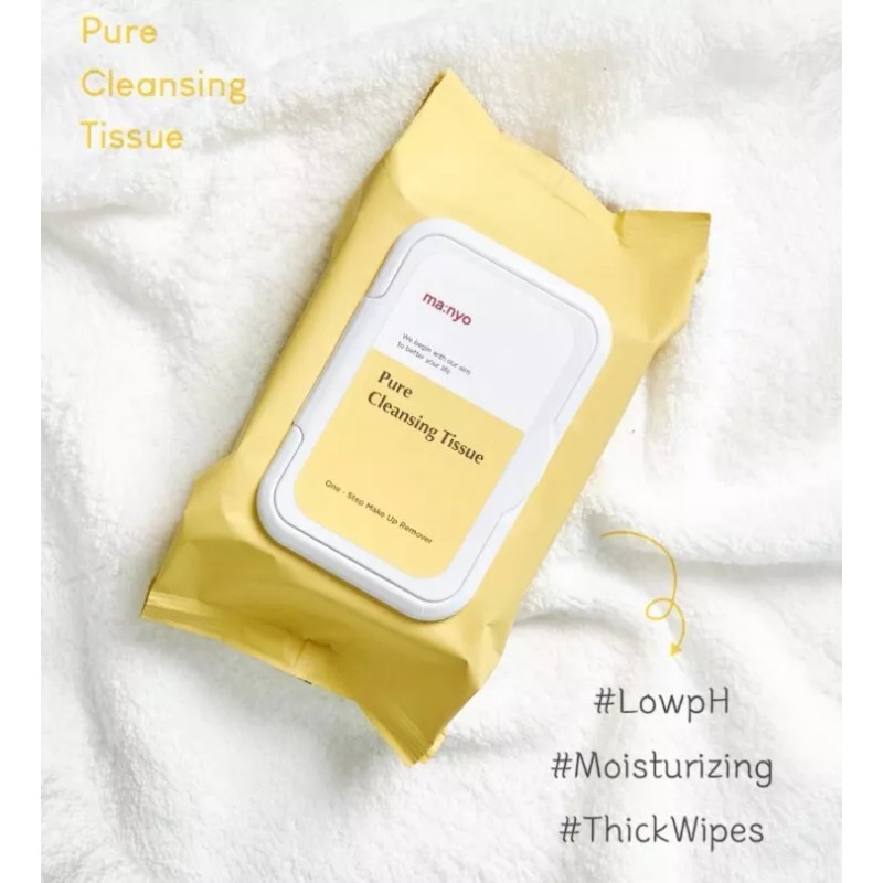 Manyo ma:nyo Pure Cleansing Tissue 342ml / 80 Sheets