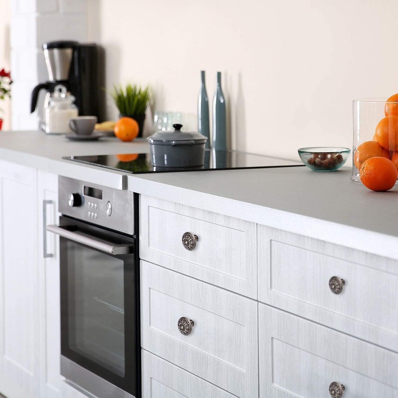 Vintage Knobs Retro Chic Round Knobs,10Pcs Retro Round Drawer Pull