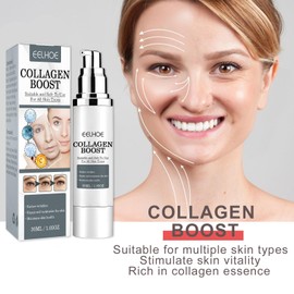 3Pcs EELHOE Collagen Boost Anti Aging Serum, EELHOE Anti-Wrinkle Cream, Voletas Collagen Boost Anti-Aging Serum