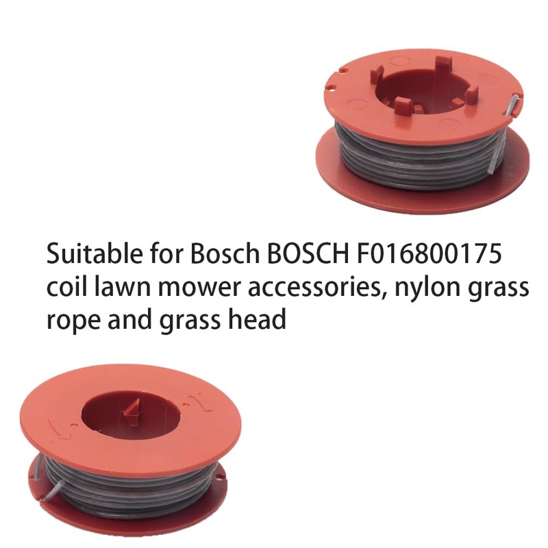Grass Trimmer Spool, Replacement Thread Spool, Compatible with Bosch Art