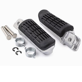 Reckkiiaotu Motorcycle Foot Pegs Front Footrest for Honda CBR 250R 300R 500R /CB 300F 300R 500F 500X /Z125 Monkey 125 / MSX125/SF Grom 125