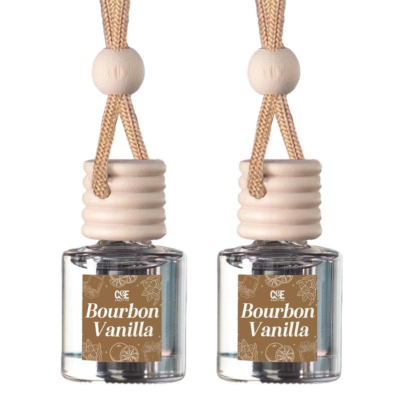 Scented Car Freshener 2 Pack - Long-lasting Fragrance:_Sugar Cookie