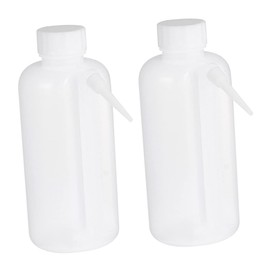 VILLFUL 2 Uds Tubo Lateral Botella De Lavado Agua Destilada Botella Exprimible Botellas De Seguridad Botella De Chorro Para Plantas Botella Para Laboratorio Exprimidor De Botella De Agua