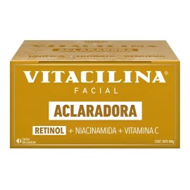 Vitacilina Facial Crema Aclaradora Retinol Día Noche 100gr