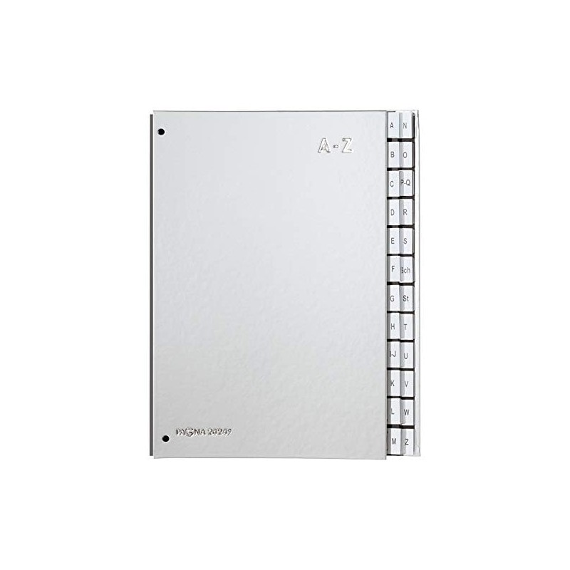 Pagna 24249-01 Desk Organiser Lettered A - Z Coloured Cover