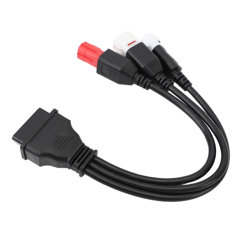 3 In 1 Motorcycle OBD Diagnostic Cable 16Pin to 3PIN