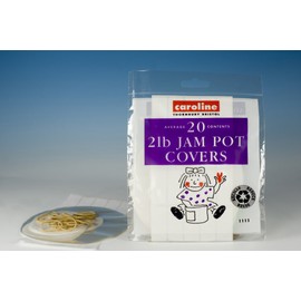 CAROLINE JAM Pot Covers 2LB Packs of 20
