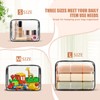 ANOOVV 3 Pack Clear Toiletry Bag, TSA Approved Makeup Pouch