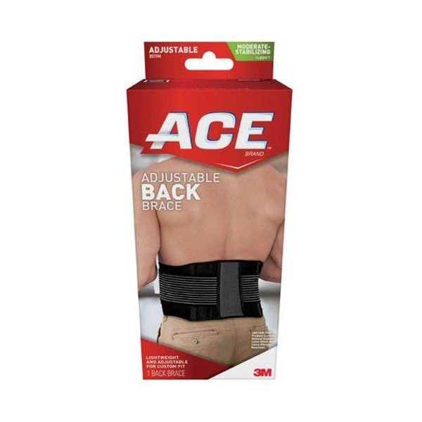 Ace Adjustable Back Brace, 1 Each (Pack of 2)