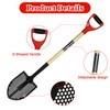 Upgrade Sifting Shovel - 50" Long Sand Sifter Shovel with