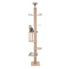 OUKANING Cat Tree, Modern 5-Level Large Cat Tower with Sisal-Covered
