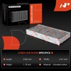 A-Premium - Filtro de aire de cabina de 4 piezas