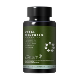 Vital Minerals  Suplemento Multimineral para Adultos  90 Cápsulas Grandes de 777 mg  Con Zinc, Calcio, Selenio y Más  Fortalecimiento del Cabello...  