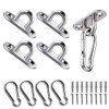 youyiful Pad Eye Ceiling Hook Fixing Hardware Eye Plate Stainless