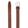BRAX Men's Full Cowhide Leather Plain Classic Sporty Belt, Cognac,