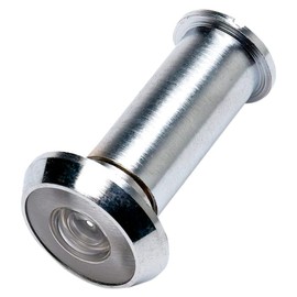 Merriway BH05836 180 Degree Wide Angle Security Door Viewer - Chrome Plated