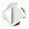 Soulscrafts 80 Pcs Beveled Mirror Tile, 3x3 Inch Mirror Square