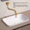 S Spout Antique Wall Mounted Faucet Single Cold Anti Freeze