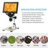 7 inch LCD Digital USB Microscope with 32G TF Card,Koolertron