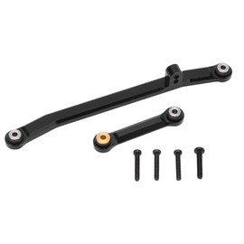 RC Steering Rod Aluminium Alloy Replacement Stable RC Accessories for Axial SCX24 90081 AXI00001 AXI00002 1/24 RC CarBlack