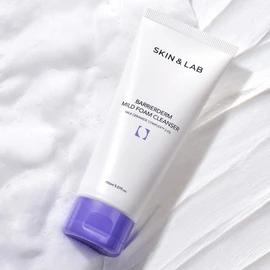 SKIN & LAB Mild Cleanser, 5.1 fl oz (150 ml), Barrier Dam, Milky Serum, 1.7 fl oz (50 ml), Barrier Dam, Moist Cream, 3.4 fl oz (100 ml), Set of 3