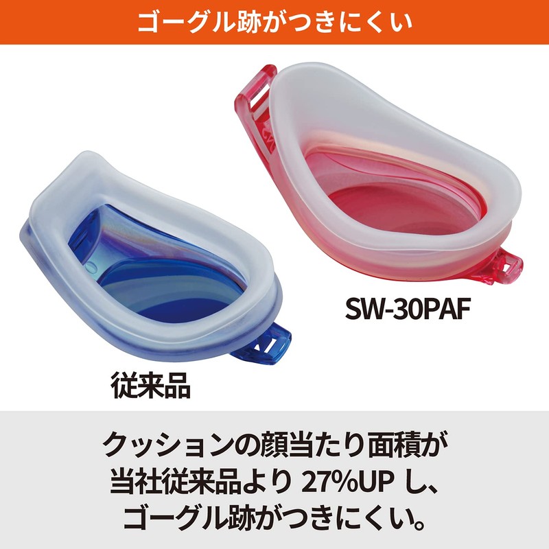 SWANS Swimming Goggles SW-30 PAF BLCB Blue Clear Blue Fitness