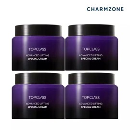 Charmzone 참존 탑클래스 8세대 어드밴스드 리프팅 스페셜크림 100ml (수분/젤크림) 4개 Chamzone Top Class 8th Generation Advanced Lifting Special Cream 100ml (Moisture/Gel Cream) 4pcs