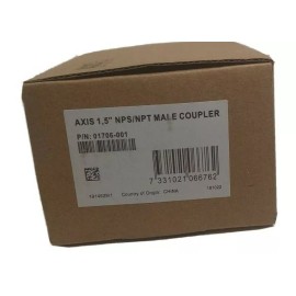 Axis 01706-001 1.5" Nps/Npt Male Coupler Ip Camera Part New In Box