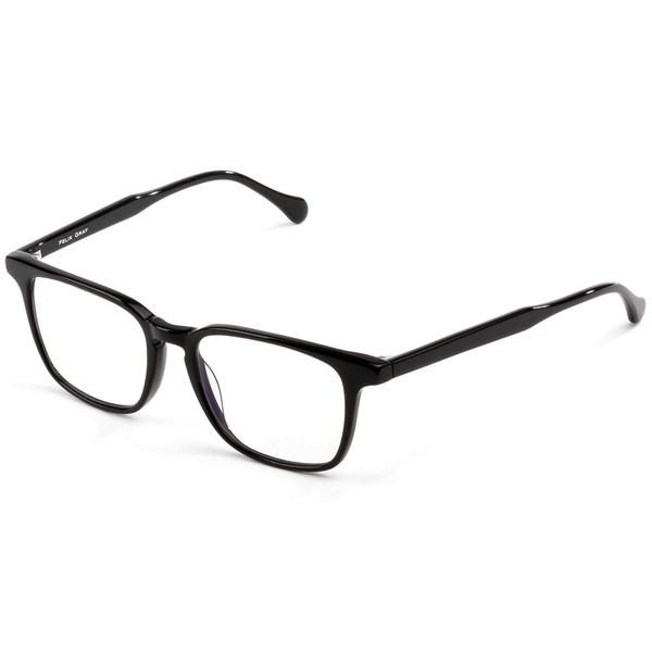 Felix Gray Nash Blue Light Reading Glasses +2.0 Magnification, Black