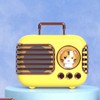 Cute Retro Bluetooth Speaker Mini Luggage Mini Speaker Creative Vintage