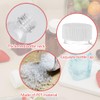 huixiaoqing 12 Pcs 100ml Juice Bottles with caps, Clear Small