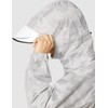 PIRARUCU Rain Suit, Rain Shaker, Rotating Hood, Moisture Permeable Waterproof,