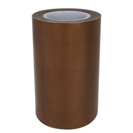 FRIGIIRE 4-inch Teflon Tape Fiberglass High Temperature PTFE Fabric Roll with Adhesive Heat Resistant for Vacuum Sealer