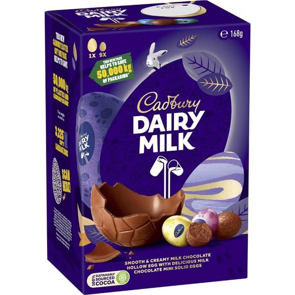 Cadbury Dairy Milk Gift Box 168g