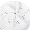 Operitacx Washing Machine Clothes Mini Small Tiny Travel Portable White