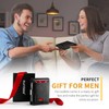 RUNBOX Mens Slim Wallet Larger Capacity with 12 Slots RFID