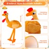 Croknit 15 Pcs Thanksgiving Turkey Costume 3 Plush Hat 6