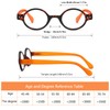 KoKoBin 4-Pack Mini Small Round Reading Glasses Comfortable Readers for