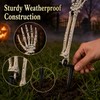 Halloween Skeleton Yard Decoration – 5-Piece Skull & Bone Ground