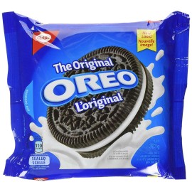 Mondelez International Oreo Original Sandwich - Cookies, 303g/10.7oz., Bag, {Imported from Canada}