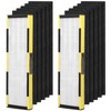 2 Pack Replacement FLT4825 Filter B with 10 Pack Carbon