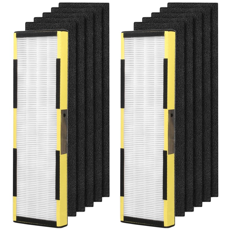 2 Pack Replacement FLT4825 Filter B with 10 Pack Carbon